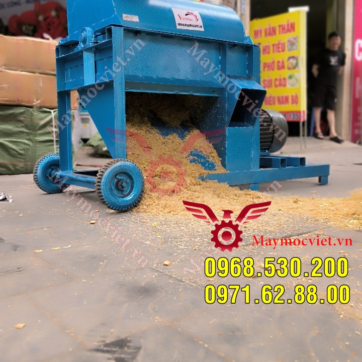 Máy xay nghiền quả dừa , bã mía , lá dừa công nghiệp Vinmax