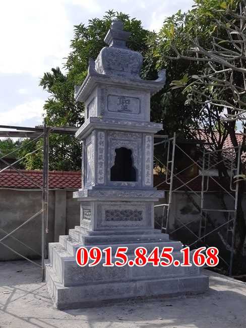 Mẫu mộ tháp bằng đá đẹp bán vũng tàu tiền giang phật giáo để tro cốt