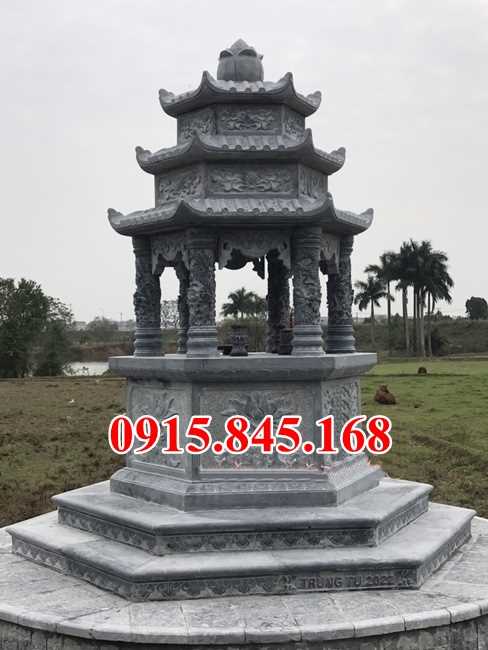 Mẫu mộ tháp bằng đá đẹp bán vũng tàu tiền giang phật giáo để tro cốt