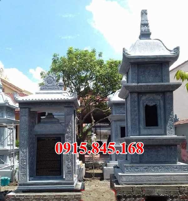 Mẫu mộ tháp bằng đá đẹp bán vũng tàu tiền giang phật giáo để tro cốt