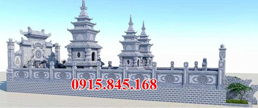 Mẫu mộ tháp bằng đá đẹp bán quảng ngãi quảng nam để tro cốt phật giáo