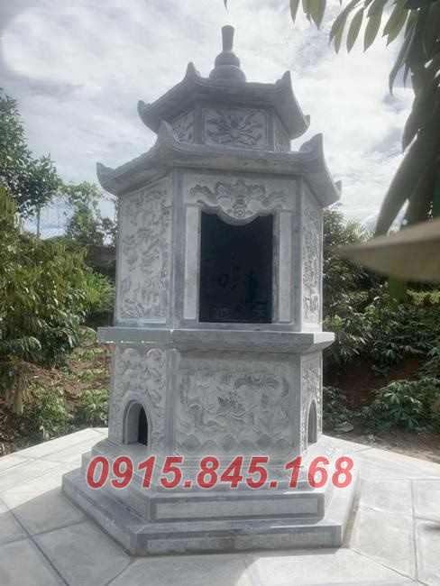 Mẫu mộ tháp bằng đá đẹp bán hà giang yên bái phật giáo để tro cốt