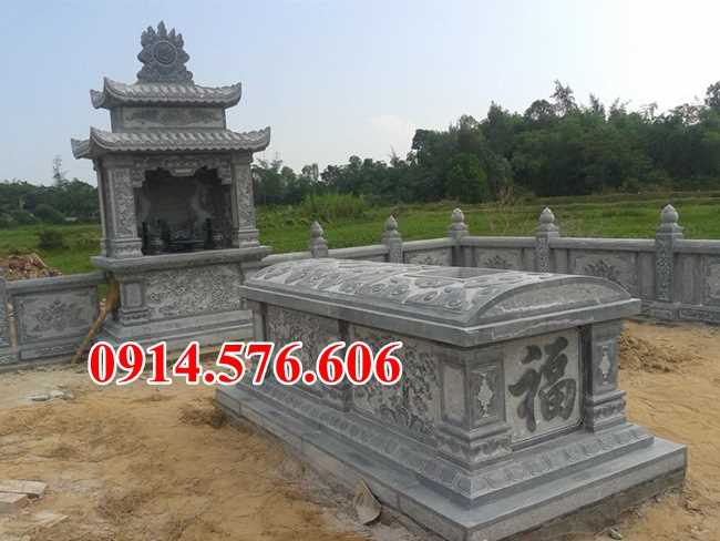 Mẫu mộ đá xanh đẹp bán tây ninh an giang lăng mộ đá khối tự nhiên