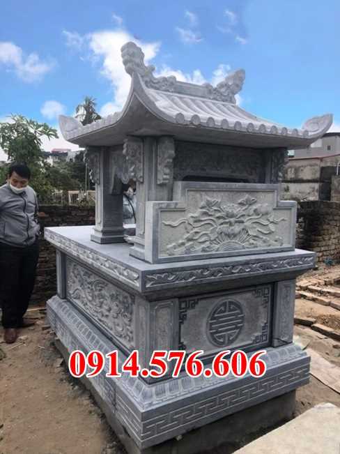 Mẫu mộ đá xanh đẹp bán tây ninh an giang lăng mộ đá khối tự nhiên