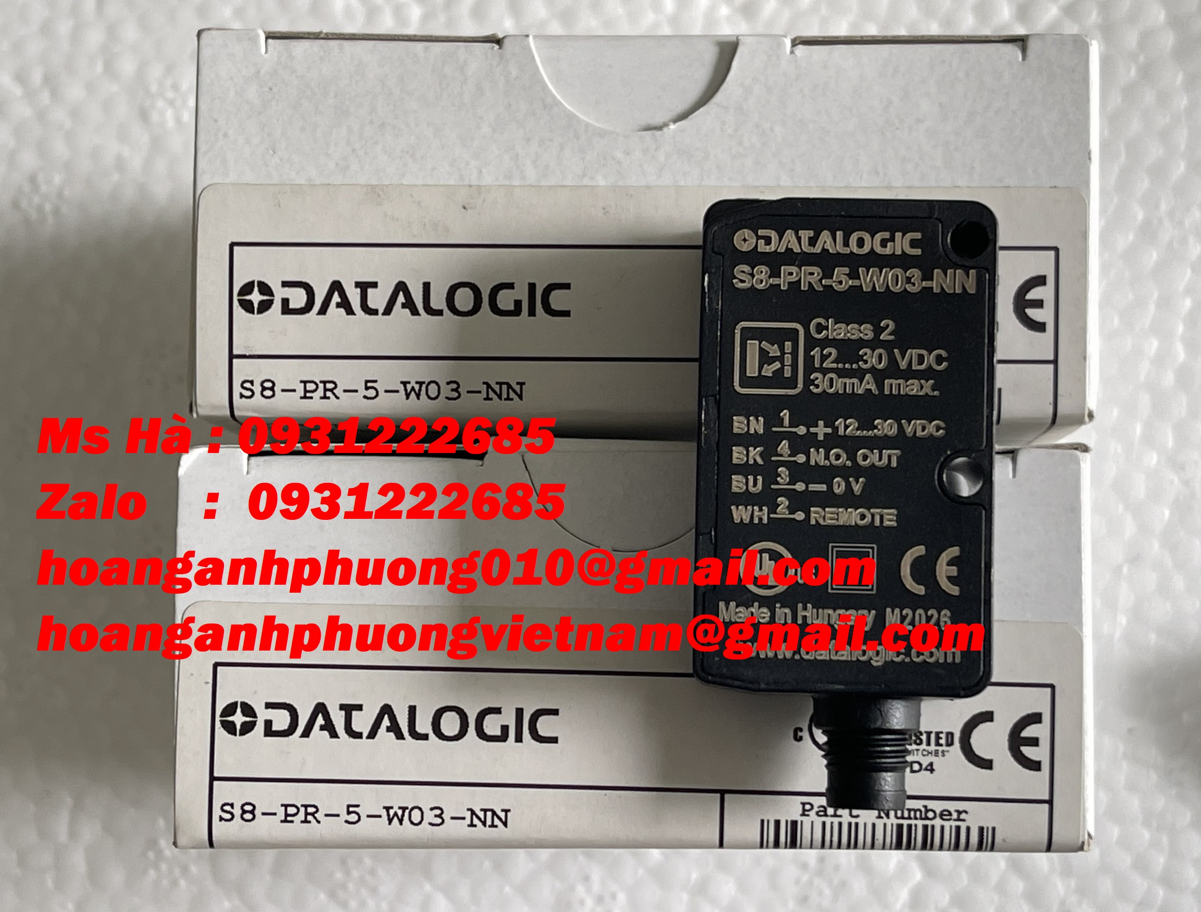 Datalogic  Công Ty Hoàng Anh Phương  cảm biến  S8-PR-5-W03-NN
