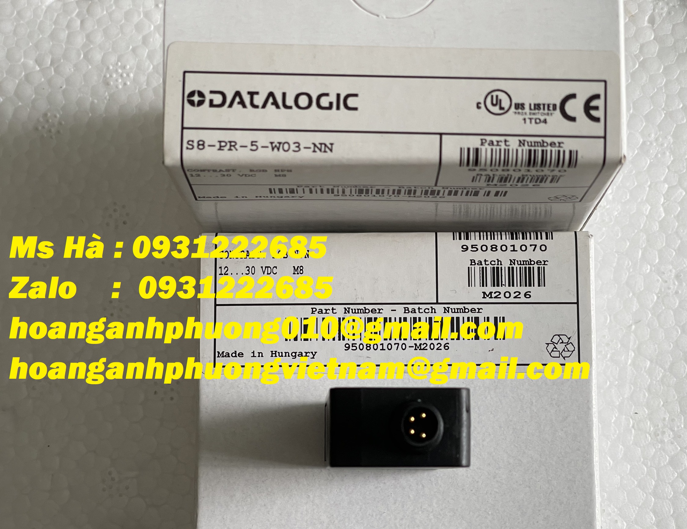 Datalogic  Công Ty Hoàng Anh Phương  cảm biến  S8-PR-5-W03-NN