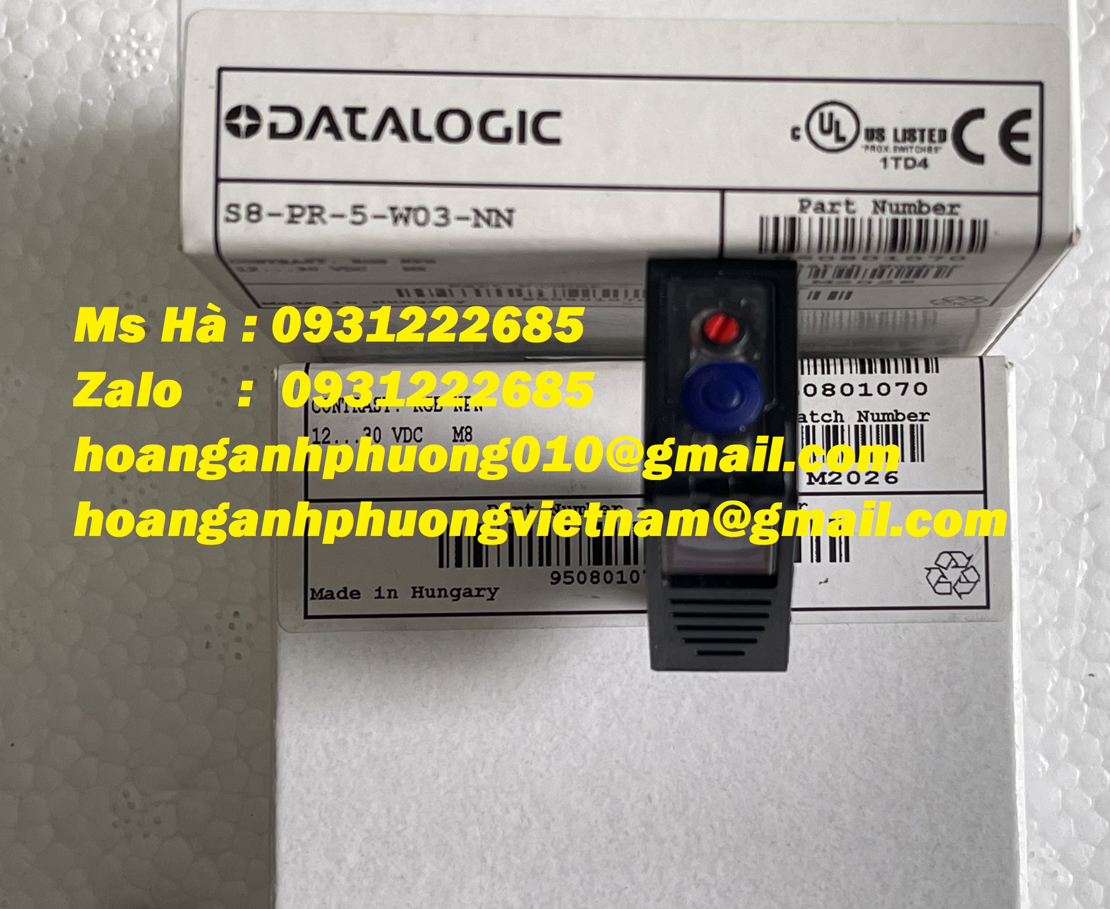 Datalogic  Công Ty Hoàng Anh Phương  cảm biến  S8-PR-5-W03-NN