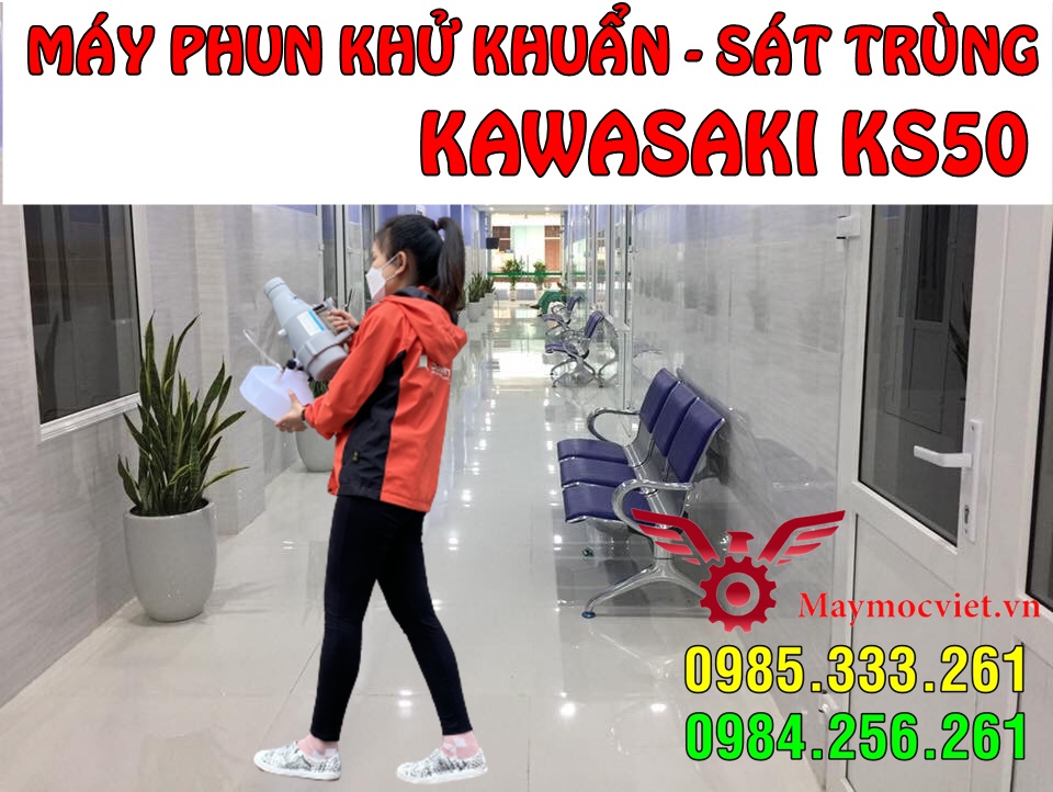 Máy phun hóa chất diệt muỗi dạng sương ULV KAWASAKI KS50 hiệu quả