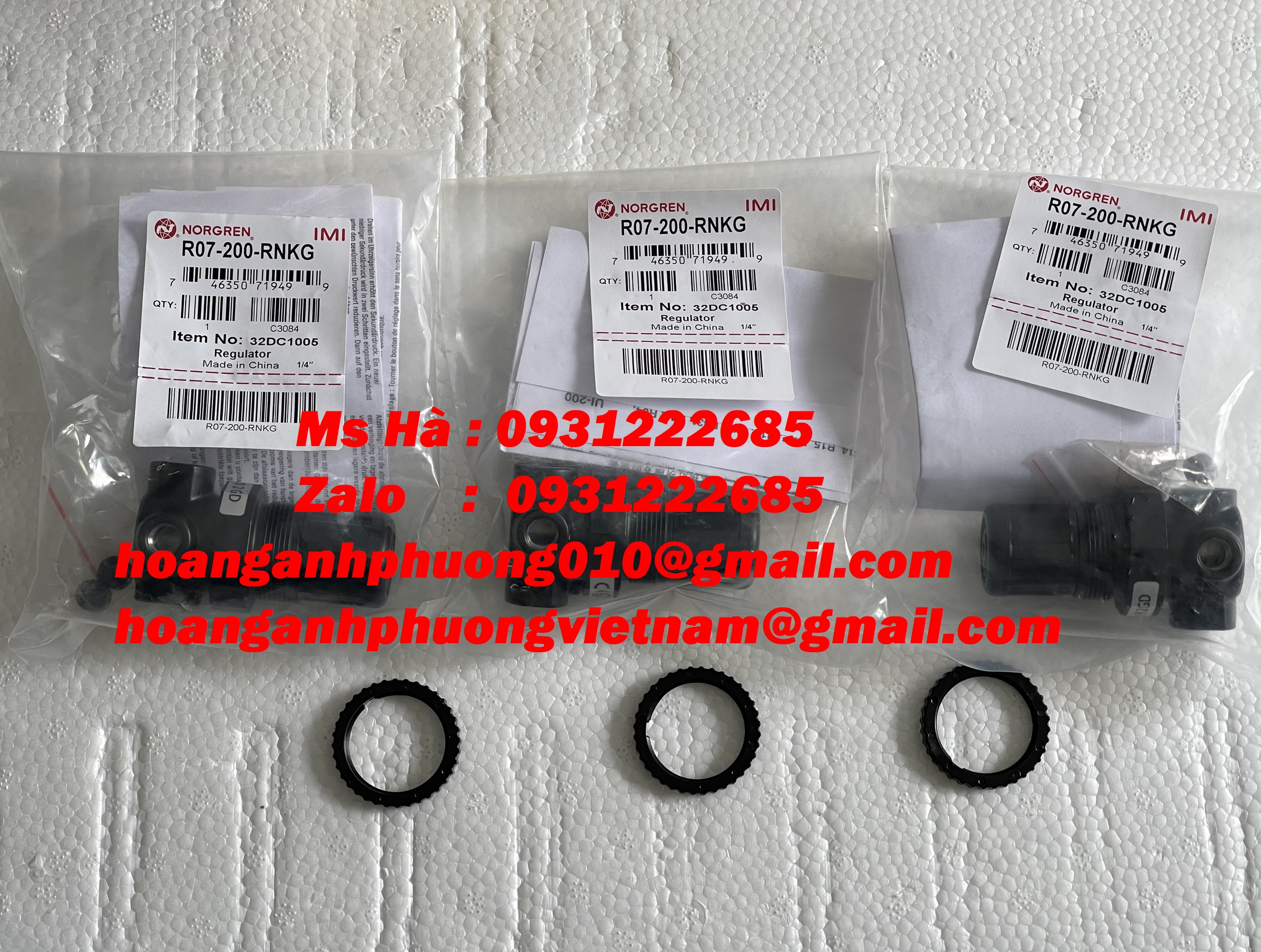 Van điều áp norgren nhập trực tiếp R07-200-RNKG - Hoàng Anh Phương