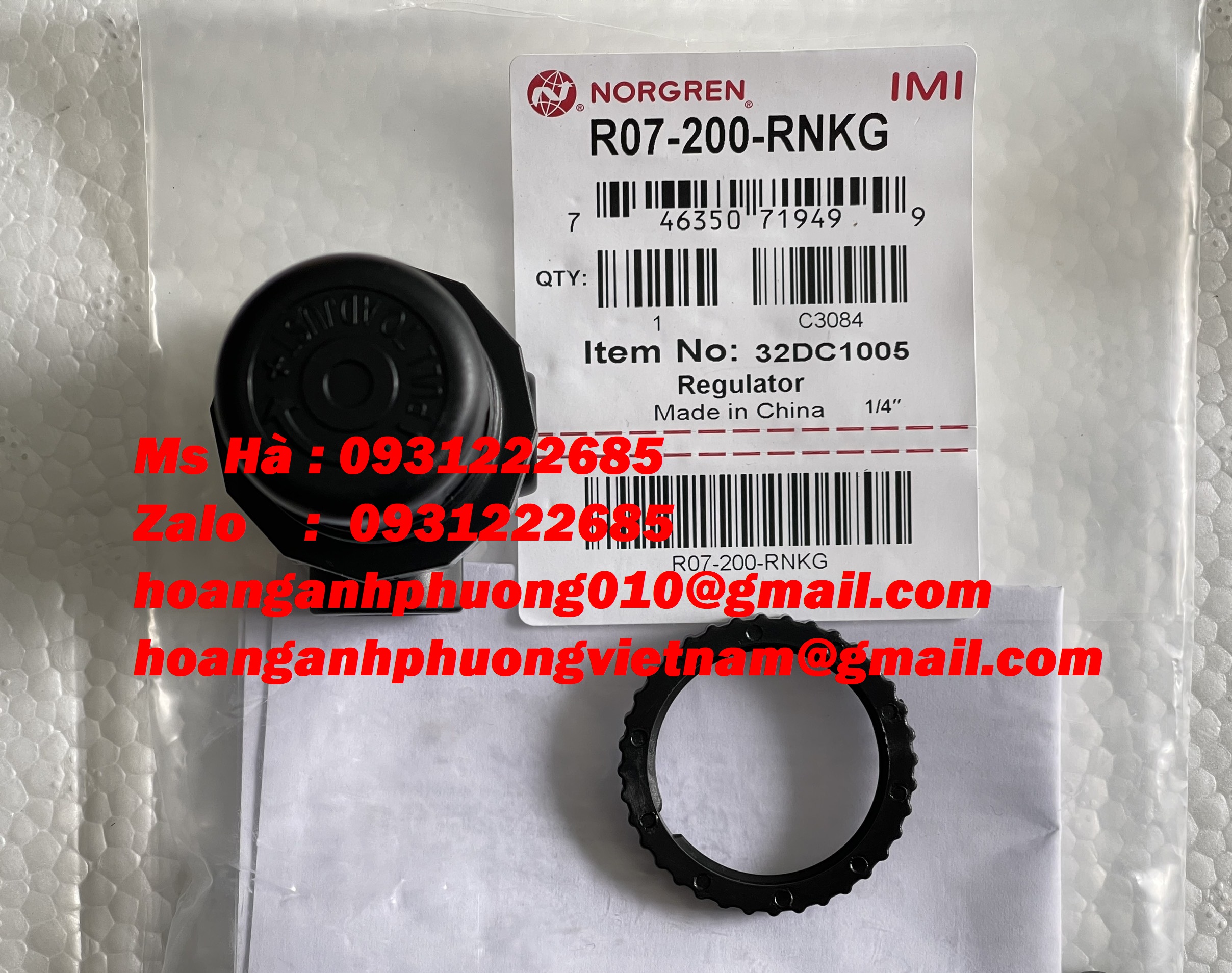 Van điều áp norgren nhập trực tiếp R07-200-RNKG - Hoàng Anh Phương