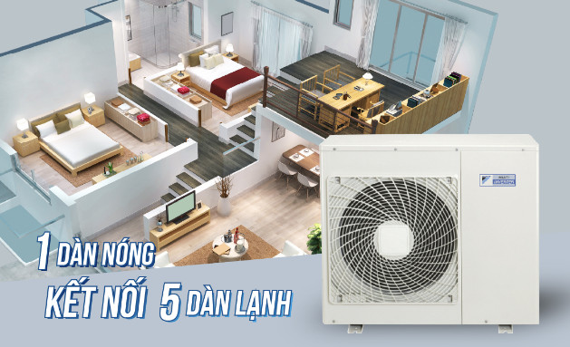 Điện lạnh Thiên Ngân Phát chuyên thi công máy lạnh multi giá rẻ