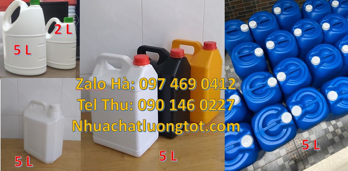 can nhựa 5l đựng hóa chất,can nhựa 4l đựng dầu ăn,can nhựa 2l giá rẻ