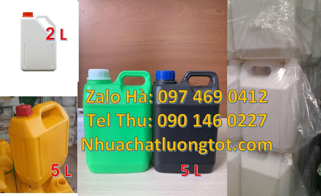 can nhựa 5l đựng hóa chất,can nhựa 4l đựng dầu ăn,can nhựa 2l giá rẻ