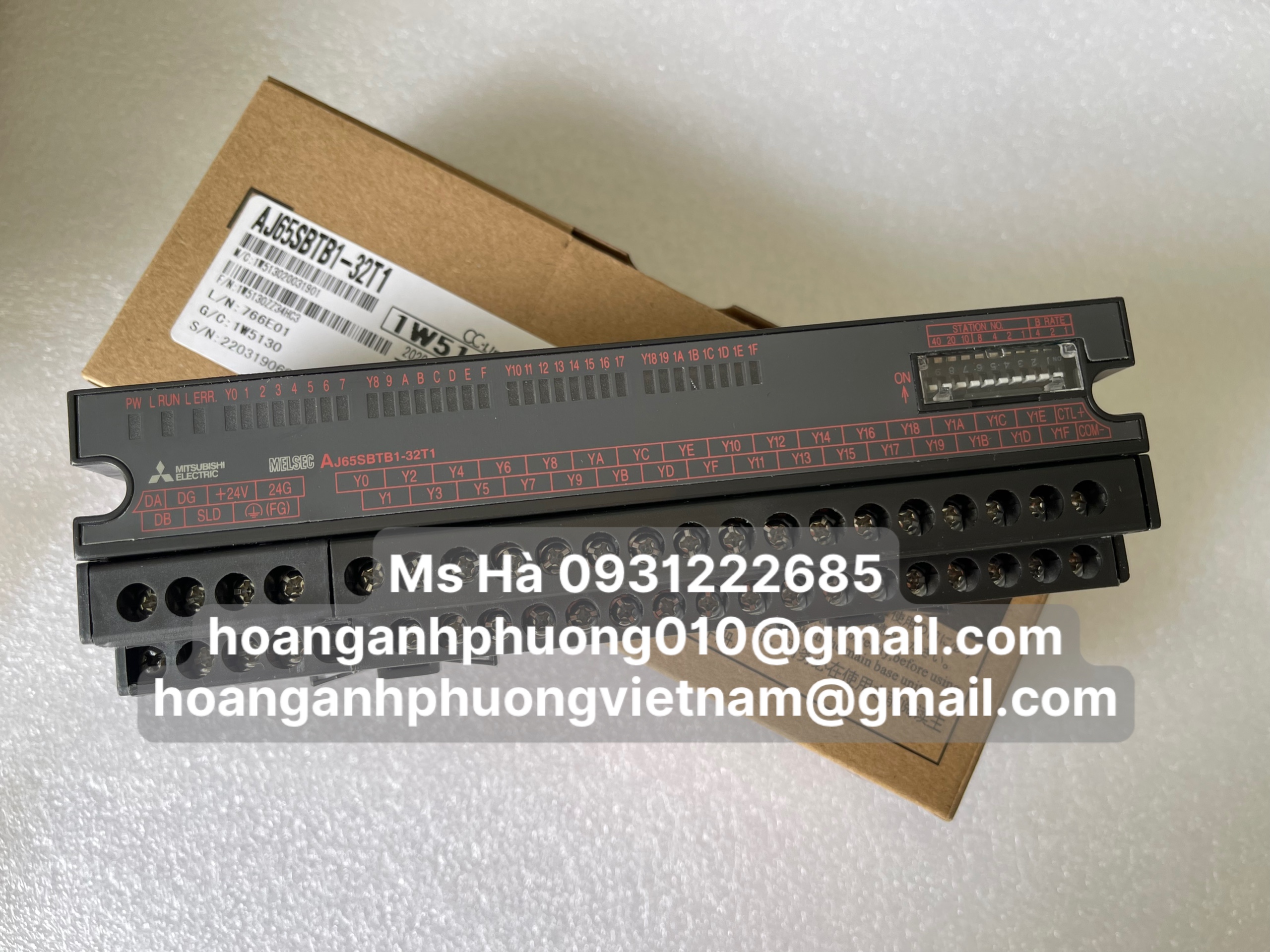 Thiết bị đầu cuối mitsubishi AJ65SBTB1-32T1 hàng mới 100%