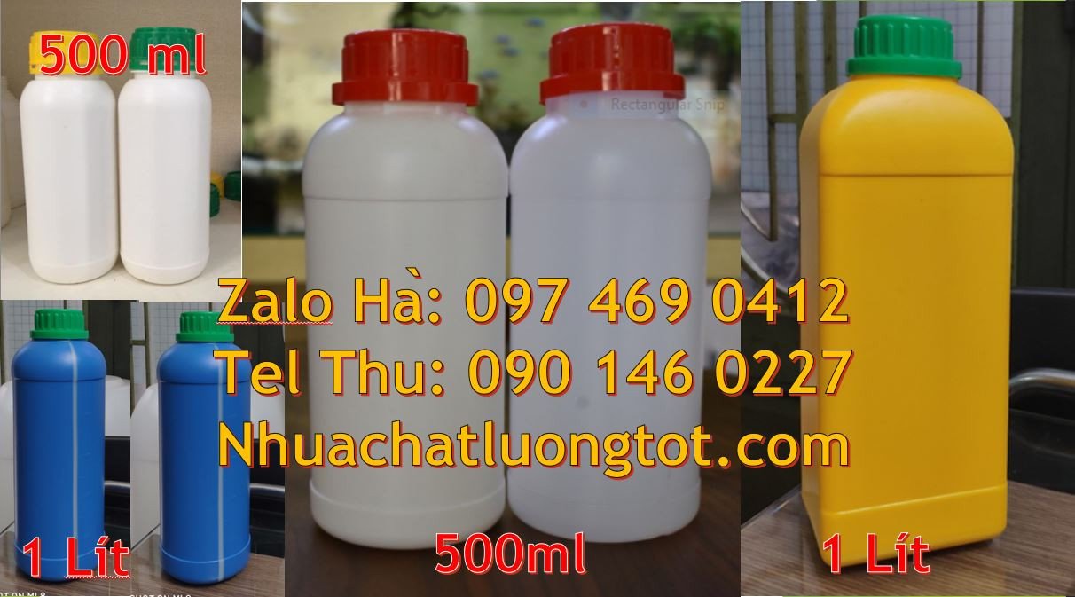 chai nhựa 200ml đựng vừng,chai nhựa 500ml đựng mật ong,chai nhựa 1l rẻ