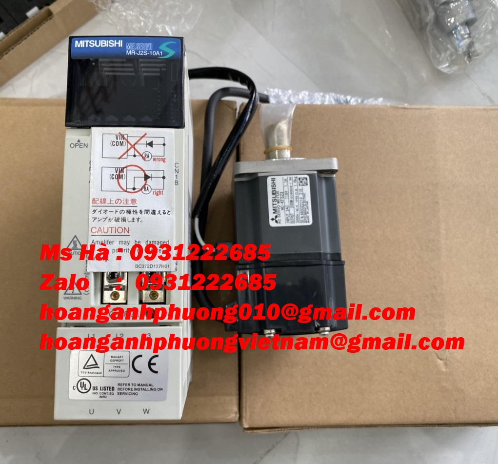 Bộ driver MR-J2S-10A1 mitsubishi - Hoàng Anh Phương