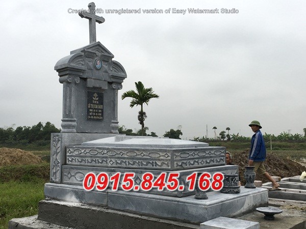 102 mẫu mộ đá công giáo đạo thiên chúa đẹp bán