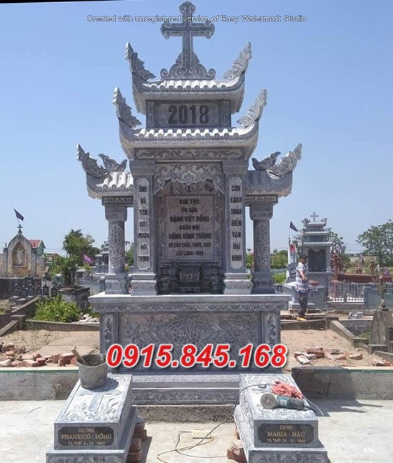 102 mẫu mộ đá công giáo đạo thiên chúa đẹp bán