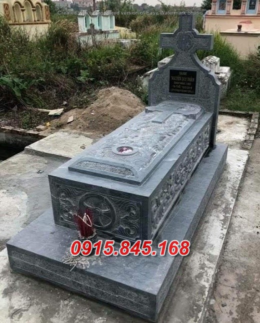 102 mẫu mộ đá công giáo đạo thiên chúa đẹp bán