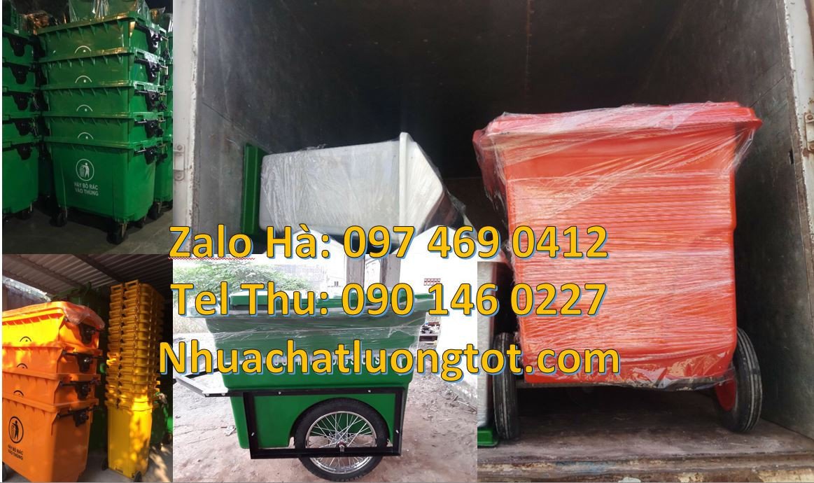 xe thu gom rác 660l giá rẻ,xe thu gom rác nắp đậy 660l,xe thu gom rác