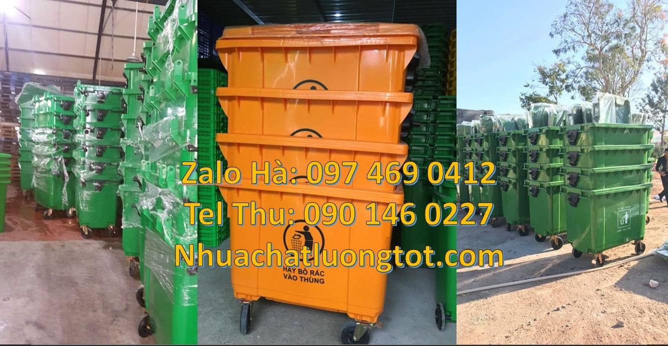 xe thu gom rác 660l giá rẻ,xe thu gom rác nắp đậy 660l,xe thu gom rác