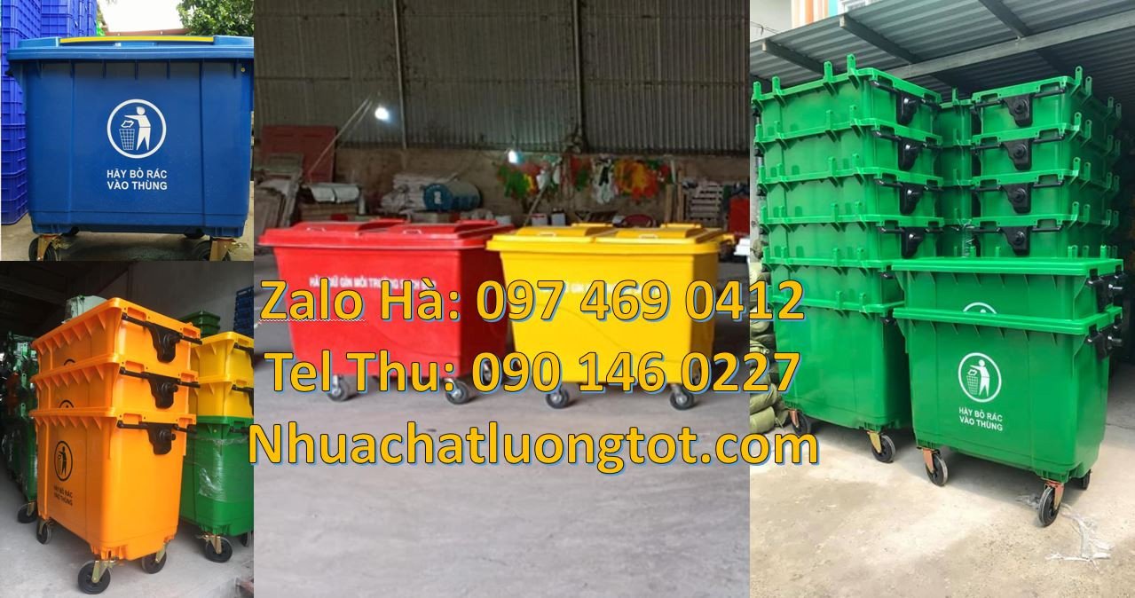 xe thu gom rác 660l giá rẻ,xe thu gom rác nắp đậy 660l,xe thu gom rác