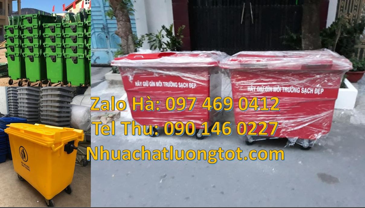 xe thu gom rác 660l giá rẻ,xe thu gom rác nắp đậy 660l,xe thu gom rác