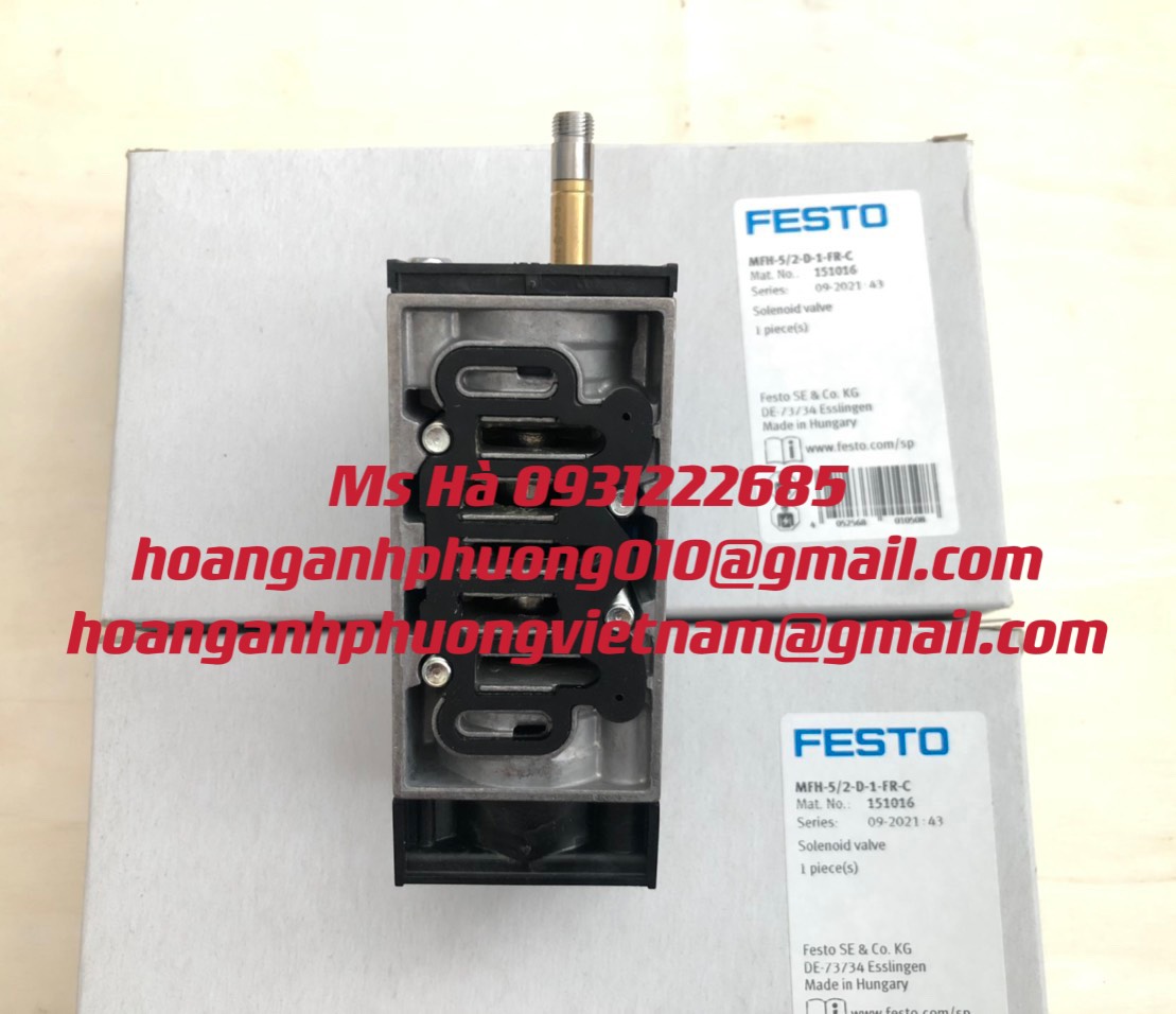 Van nhập khẩu chính hãng dòng Festo MFH-5/2-D-1-FR-C