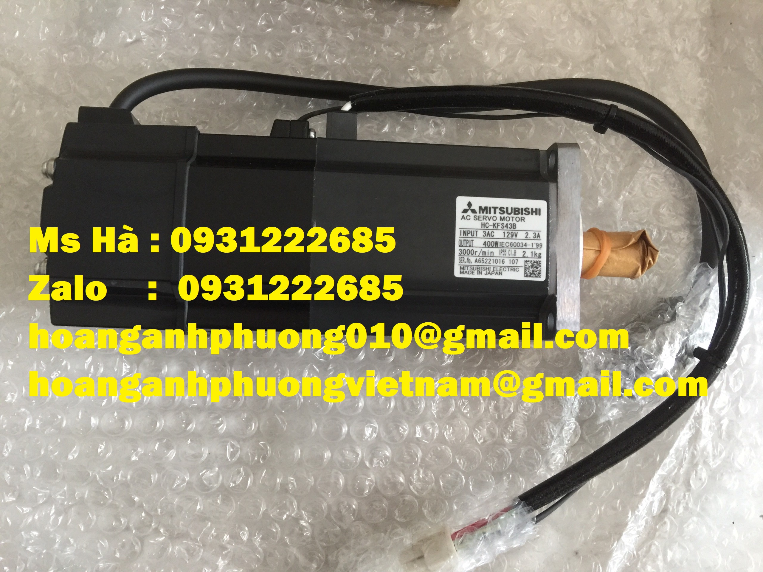 Motor giá cạnh tranh HC-KFS43B mitsubishi nhập khẩu
