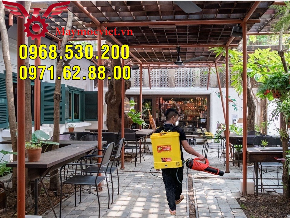 Máy phun hóa chất diệt muỗi côn trùng cho Quán Cà Phê
