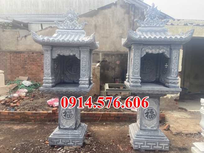 Mẫu ban thờ ông thiên đẹp bằng đá bán sài gòn tủ khóm thần tài địa