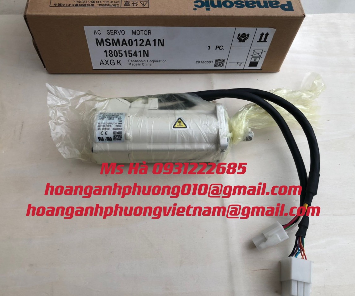 Panasonic, MSMA012A1N, Bộ động cơ nhập khẩu giá tốt