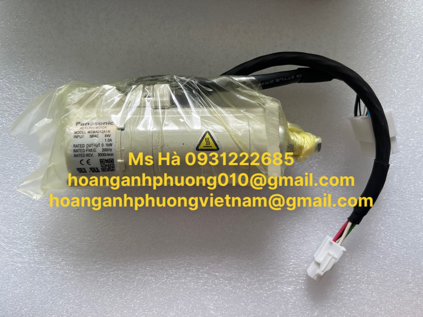 Panasonic, MSMA012A1N, Bộ động cơ nhập khẩu giá tốt