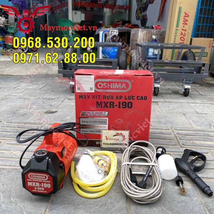Máy rửa xe gia đình chính hãng Oshima 190