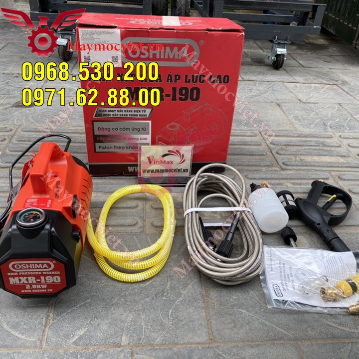 Máy rửa xe gia đình chính hãng Oshima 190