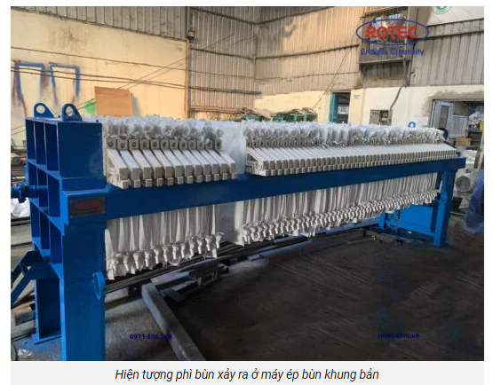 HIỆN TƯỢNG PHÌ BÙN CỦA MÁY ÉP KHUNG BẢN - NGUYÊN NHÂN VÀ KHẮC PHỤC