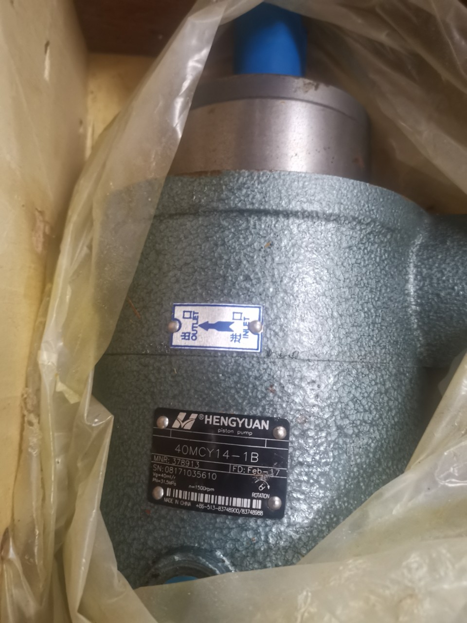 Bơm piston áp cao thủy lự chính hãng, giá rẻ