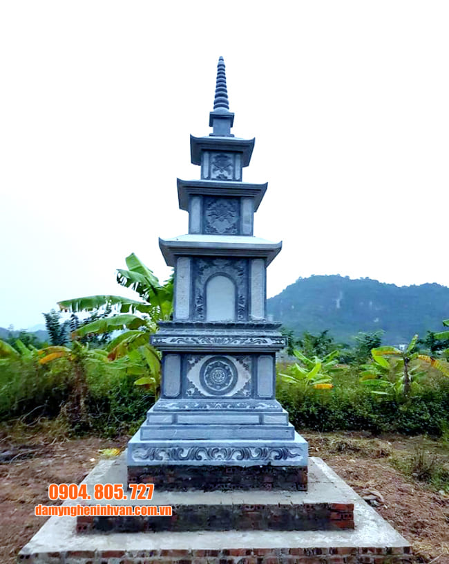 Những mẫu mộ tháp đá bán tại Bình Định