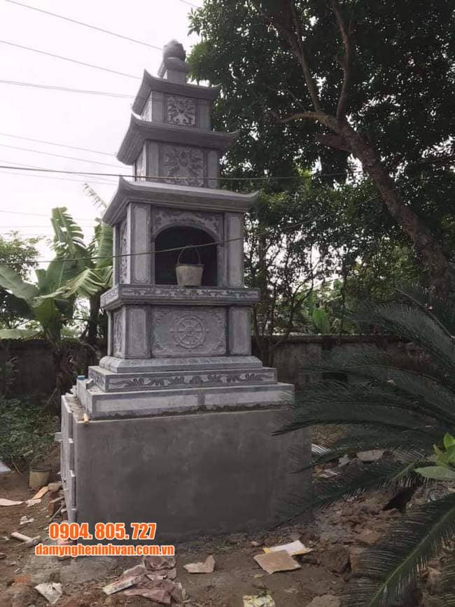Những mẫu mộ tháp đá bán tại Bình Định