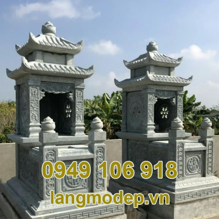 Xây những mẫu mộ kim tĩnh bằng đá đẹp năm 2023