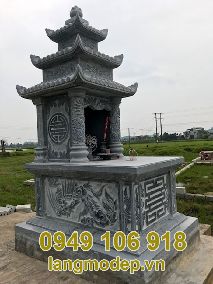 Xây những mẫu mộ kim tĩnh bằng đá đẹp năm 2023