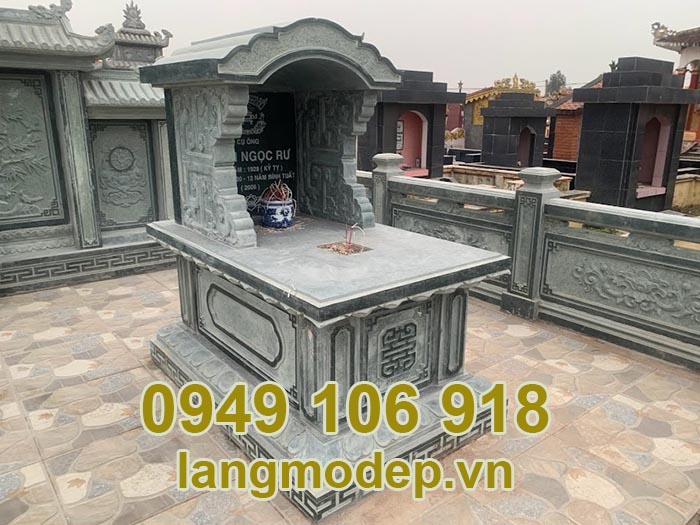 Xây những mẫu mộ kim tĩnh bằng đá đẹp năm 2023