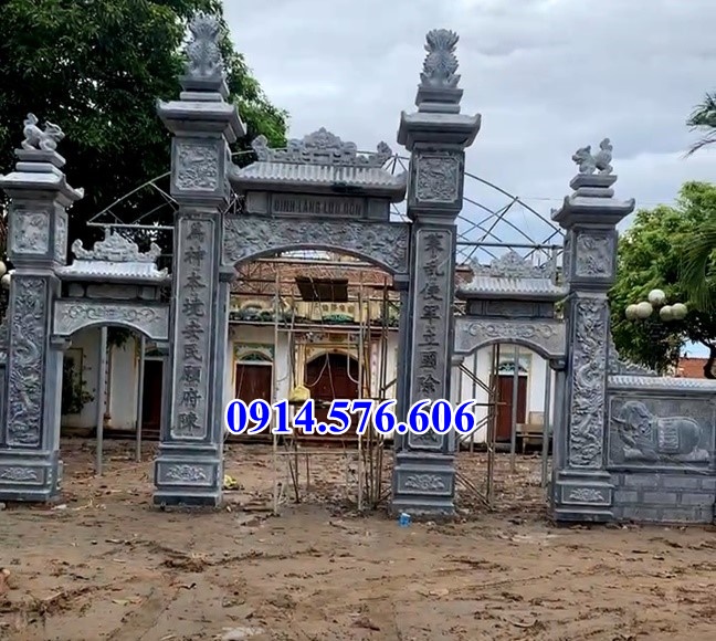15+ thiết kế cổng đình chùa bằng đá nguyên khối bán đắk lắk