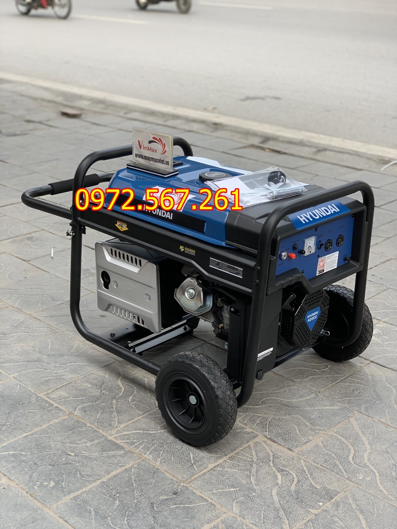 Máy phát điện xăng 5.5kw Hyundai HG5500E