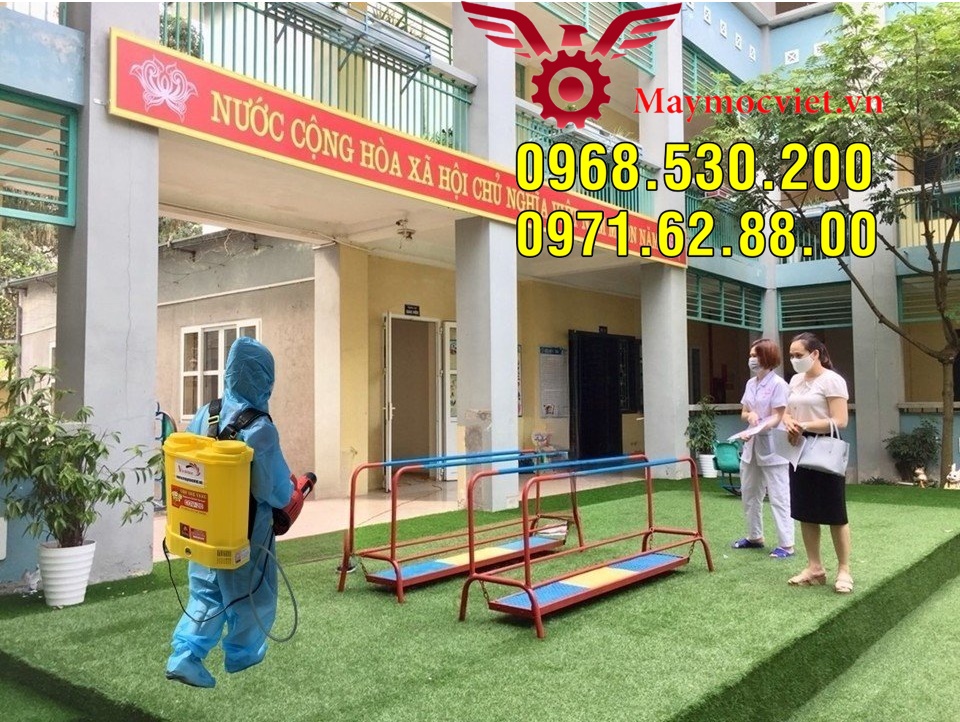 Máy phun thuốc diệt muỗi độ ồn thấp cho trường mầm non Turbo BA-6