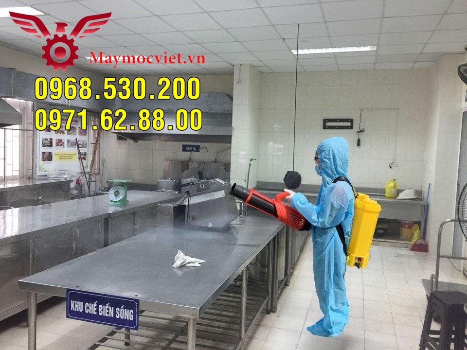 Máy phun thuốc diệt muỗi độ ồn thấp cho trường mầm non Turbo BA-6