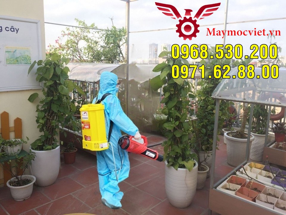 Máy phun thuốc diệt muỗi độ ồn thấp cho trường mầm non Turbo BA-6