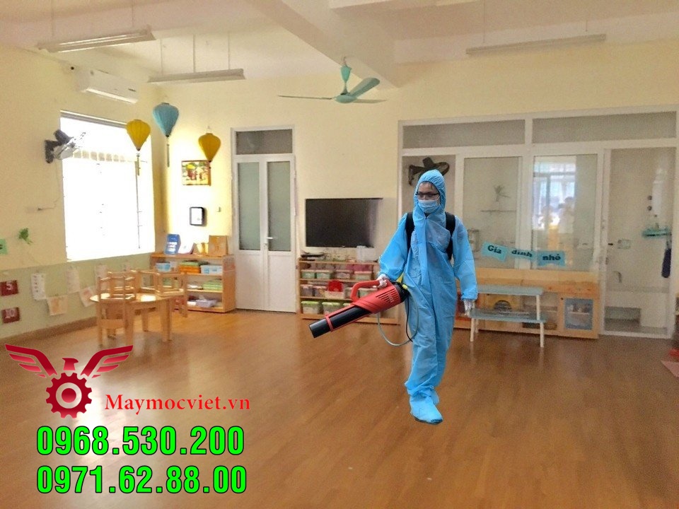 Máy phun thuốc diệt muỗi độ ồn thấp cho trường mầm non Turbo BA-6