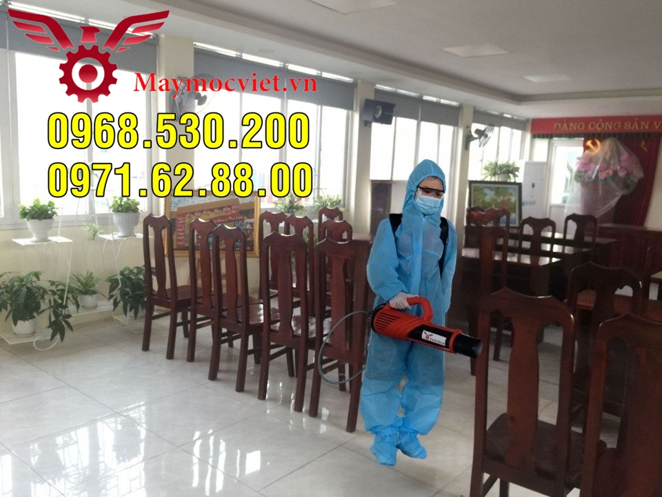 Máy phun thuốc diệt muỗi độ ồn thấp cho trường mầm non Turbo BA-6