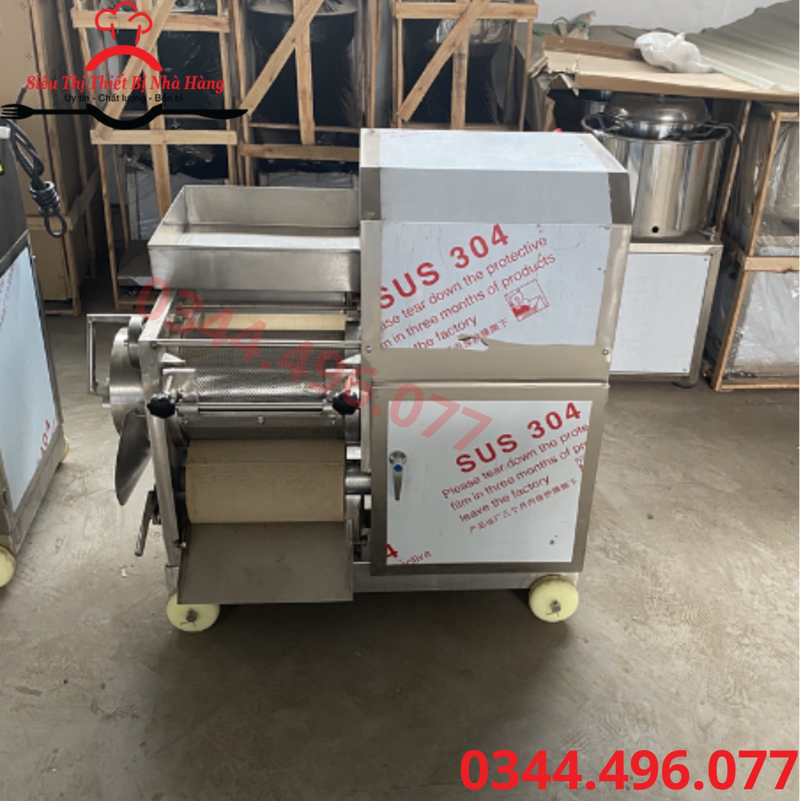 máy tách xương, lọc xương cá - tôm - cua